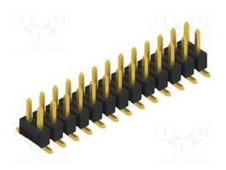 Connector: pin strips; pin header; male; PIN: 26; 2.54mm; SMT; 2x13