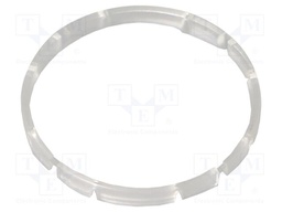 Actuator lens; transparent