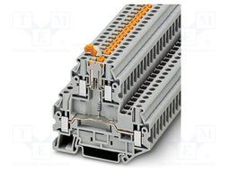 Splice terminal: rail; PA; L: 64.4mm; terminals: 4; W: 6.2mm