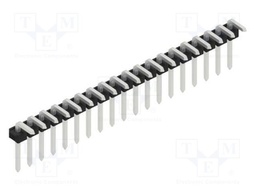 Connector: pin strips; pin header; male; PIN: 19; 2.54mm; THT; 1x19