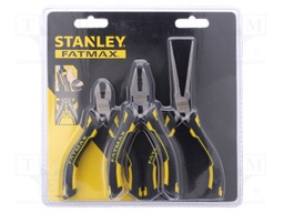 Kit: pliers; Pcs: 3; side,cutting,flat,universal; Series: FATMAX®