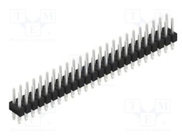 Connector: pin strips; pin header; male; PIN: 48; 2.54mm; THT; 2x24
