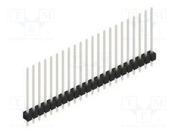 Connector: pin strips; pin header; male; PIN: 22; 2.54mm; THT; 1x22