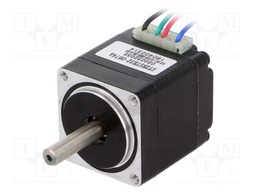 Motor: stepper; 3.8VDC; Shaft: D spring; max.58.6mNm; 670mA