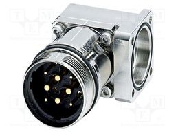 Connector: M40; socket; SM; male; PIN: 6; 250V; 30A,70A; shielded