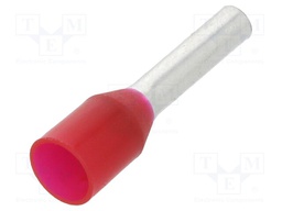 Bootlace ferrule; insulated; copper; Insulation: polypropylene