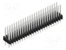 Connector: pin strips; pin header; male; PIN: 48; 1.27mm; THT; 2x24