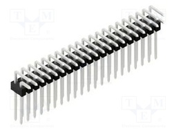 Connector: pin strips; pin header; male; PIN: 42; 2.54mm; THT; 2x21