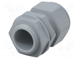 Cable gland; NPT3/4"; IP68; Mat: polyamide; grey; Entrelec