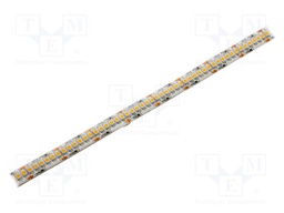 LED tape; white warm; 3528; LED/m: 240; 10.5mm; white PCB; IP65
