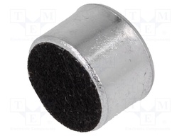Microphone; Ø9.7x6.5mm; 2.2kΩ; 0.5mA; 1.5÷10V; 0.2÷20kHz; -30dB