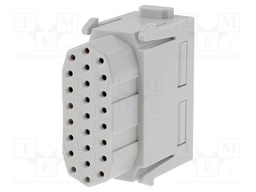 Connector: HAN; module; female; Han Modular High Density; PIN: 25