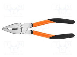 Pliers; universal; 180mm