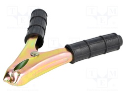 Crocodile clip; 200A; Grip capac: max.25mm; Overall len: 110mm
