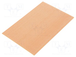 Board: universal; single sided,prototyping; W: 150mm; L: 100mm