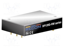 Converter: DC/DC; 120W; Uin: 40÷160V; Uout: 48VDC; Iout: 2.7A; 88g