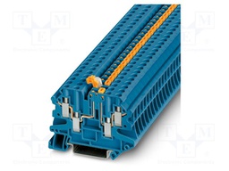 Splice terminal: rail; UT; 20A; 500V; screw terminal; PA; 0.14÷6mm2