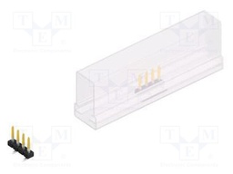 Connector: pin strips; pin header; male; PIN: 4; 2mm; SMT; 1x4; 100V