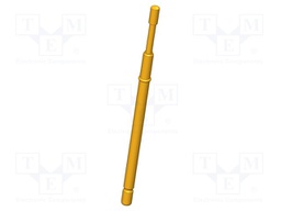 Test needle; Operational spring compression: 4mm; 5A; Ø: 1.4mm