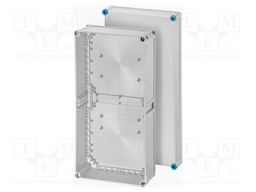 Enclosure: multipurpose; X: 300mm; Y: 600mm; Z: 170mm; polycarbonate