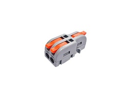 Quick splice; 20A; 600V; for cable; spring clamp; grey; 0.2÷4mm2
