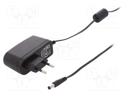 Power supply: switched-mode; 9VDC; 2A; Out: 5,5/2,1; 18W; Plug: EU