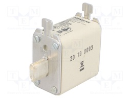 Fuse: fuse; gR; 25A; 690VAC; 440VDC; industrial; NH00; SENTRON