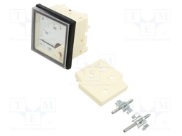 Voltmeter; on panel; 0÷500V; True RMS; 40÷72Hz; Length: 63mm; EA17