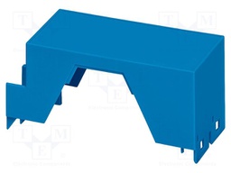 Upper housing; blue; ME 45; X: 45.2mm; Y: 99mm; Z: 45.85mm