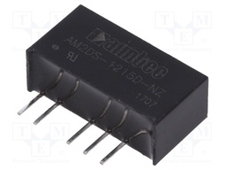 Converter: DC/DC; 2W; Uin: 10.8÷13.2V; Uout: 15VDC; Uout2: -15VDC