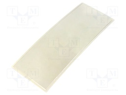 209mm; transparent; OSH: label holder; H: 80mm