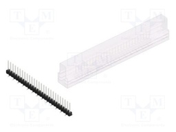 Connector: pin strips; pin header; male; PIN: 27; 2.54mm; SMT; 1x27