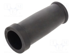Grommet; caoutchouc; L: 80mm; -20÷80°C; Øcable: 25mm; black