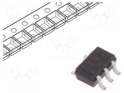 IC: digital; non-inverting,Schmitt trigger; Channels: 2; SMD; SC88