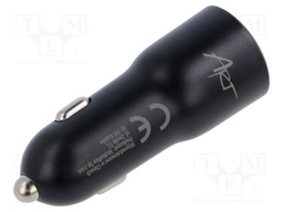 USB power supply; USB A socket,USB C socket; Sup.volt: 12÷24VDC