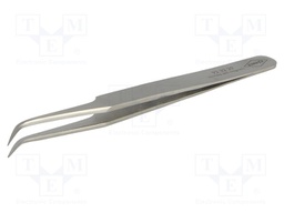 Tweezers; 120mm; for precision works; Blades: curved
