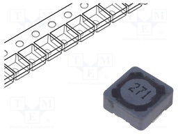 Inductor: wire; SMD; 270uH; 320mA; 2.31Ω; 7.3x7.3x3.4mm; ±20%