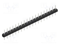 Connector: pin strips; pin header; male; PIN: 19; 2.54mm; THT; 1x19