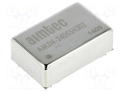 Converter: DC/DC; 3W; Uin: 21.6÷26.4V; 5VDC; Iout: 600mA; DIP24