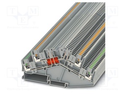 Splice terminal: rail; PTTBS; PA; L: 63.1mm; terminals: 4; W: 5.2mm
