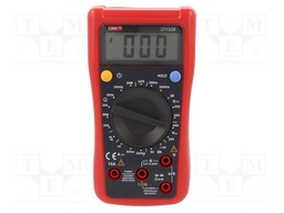 Digital multimeter; LCD (2000); VAC: 0,1m÷200/600V; 72x137x35mm