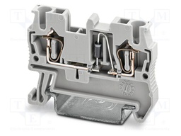 Splice terminal: rail; 500mA; spring clamp; PA; 0.08÷4mm2; W: 5.2mm
