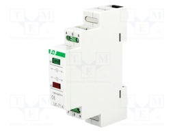 Module: voltage indicator; 130÷260VAC; 130÷260VDC; Mounting: DIN