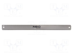 Single sided; metal; 600mm; Accessories: hacksaw blade