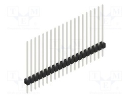 Connector: pin strips; pin header; male; PIN: 20; 2.54mm; THT; 1x20