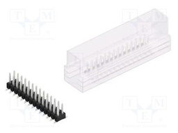 Connector: pin strips; pin header; male; PIN: 28; 2.54mm; SMT; 2x14