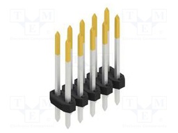 Connector: pin strips; pin header; male; PIN: 10; 2mm; THT; 2x5; 100V
