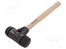 Hammer; 640g; universal; Handle mat: wood (hikory); Size: 40mm