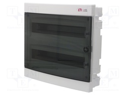 Enclosure: for modular components; IP40; white; No.of mod: 36