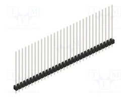 Connector: pin strips; pin header; male; PIN: 31; 2.54mm; THT; 1x31